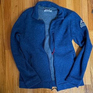 maloja zip up fleece jacket